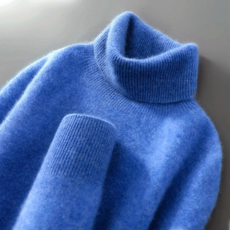 Damenpullover mit Rollkragen und lässigem Schnitt für jeden Anlass - 6 - Trendlinie