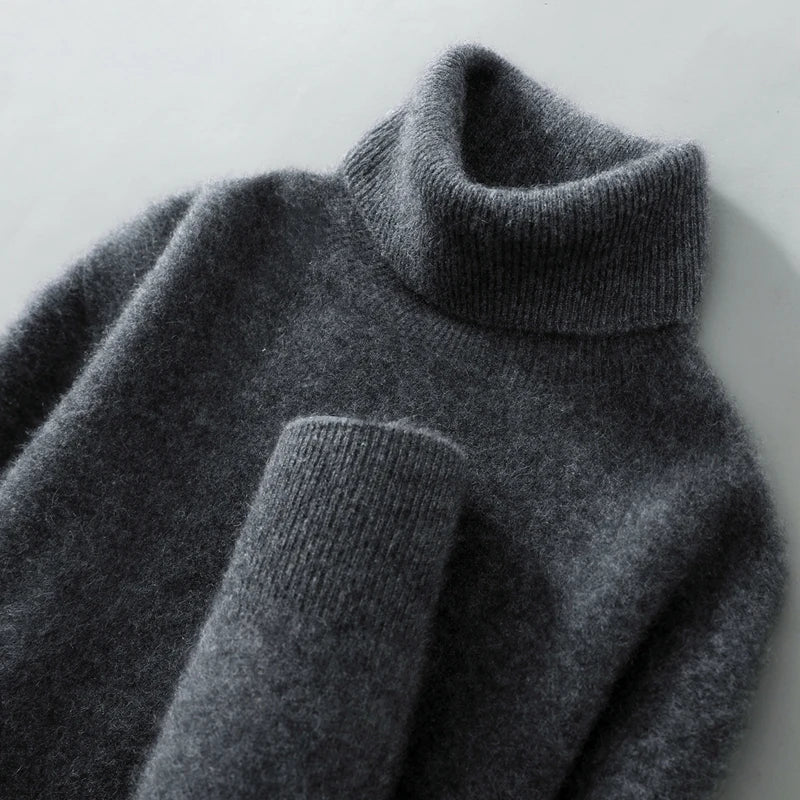 Damenpullover mit Rollkragen und lässigem Schnitt für jeden Anlass - 7 - Trendlinie