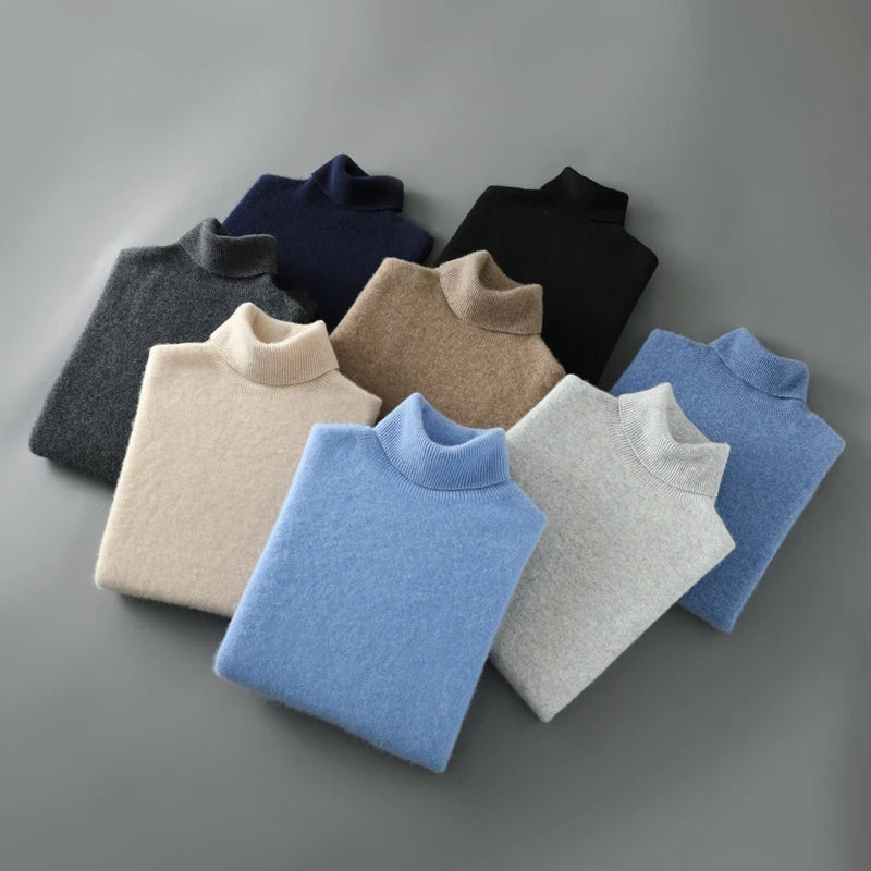 Damenpullover mit Rollkragen und lässigem Schnitt für jeden Anlass - 8 - Trendlinie