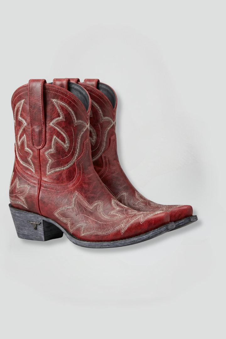 Damen Boots mit auffälliger Western-Silhouette und elegantem Design - 1 - Trendlinie