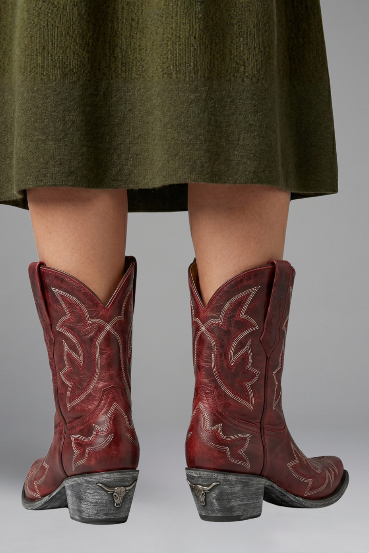 Damen Boots mit auffälliger Western-Silhouette und elegantem Design - 4 - Trendlinie