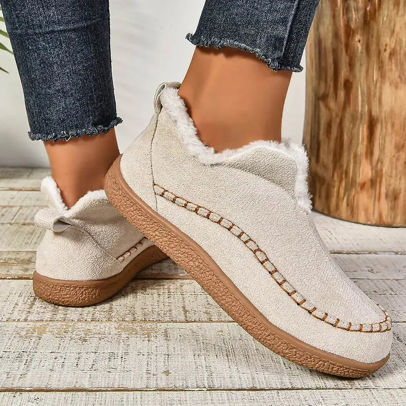 Slip-On Schuhe Damen mit weichem Innenfutter und rutschfester Sohle - 2 - Trendlinie