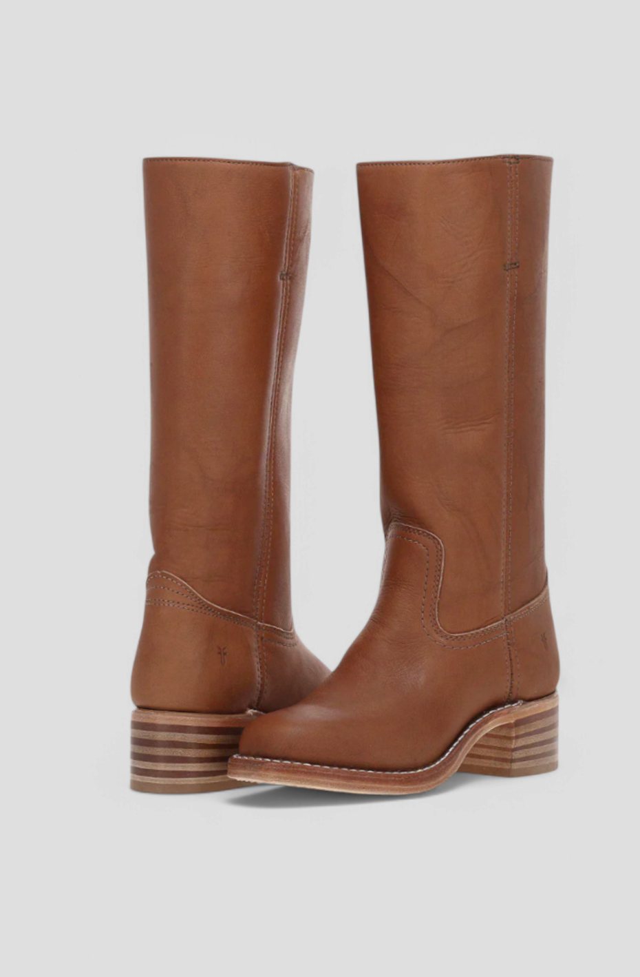 Kniehohe Damenstiefel mit Blockabsatz und taillierter Form - 2 - Trendlinie