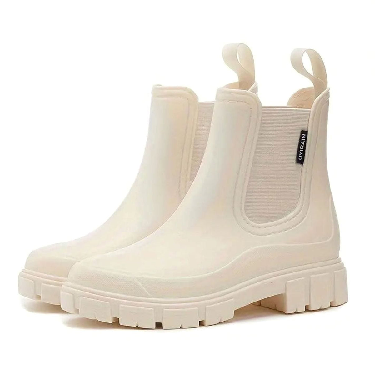 Damen Chelsea Boots mit Gummizug und robustem Profil - 3 - Trendlinie