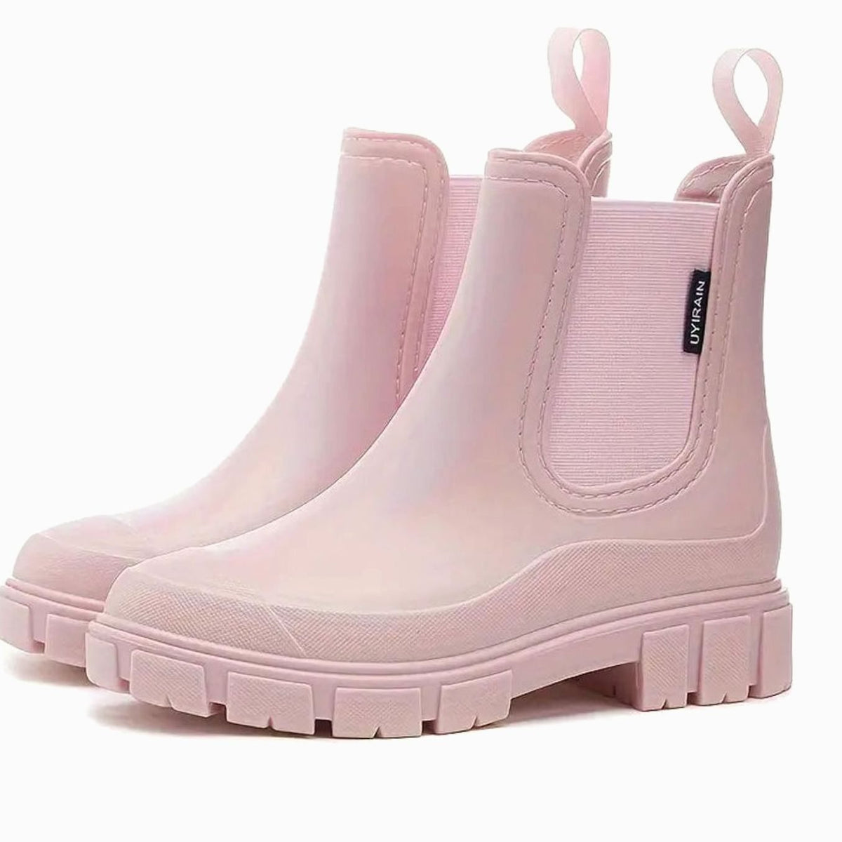 Damen Chelsea Boots mit Gummizug und robustem Profil - 4 - Trendlinie