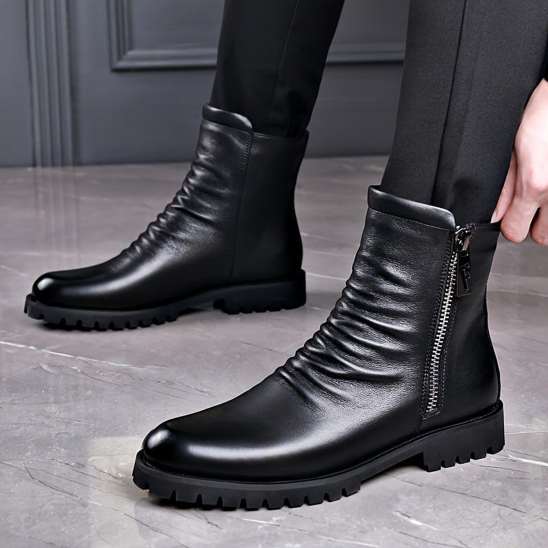 Stiefeletten Damen mit Reißverschluss und rutschfester Sohle - 1 - Trendlinie