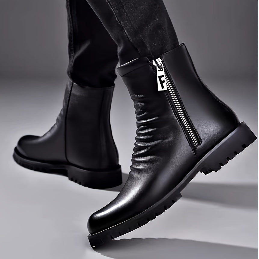 Stiefeletten Damen mit Reißverschluss und rutschfester Sohle - 4 - Trendlinie