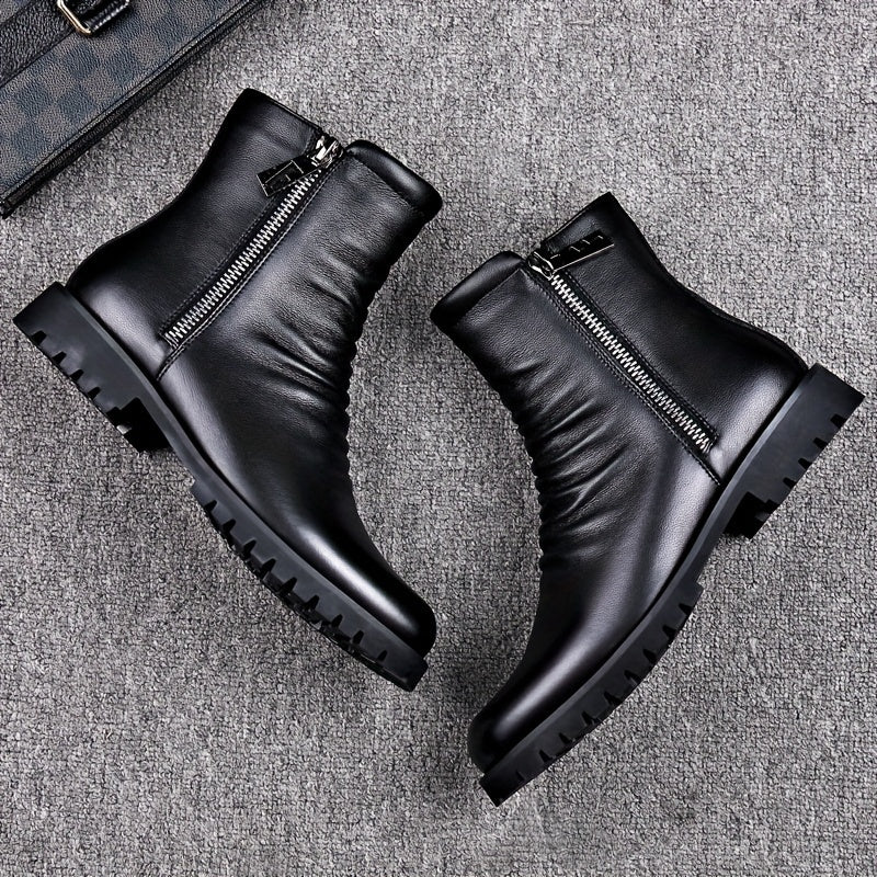 Stiefeletten Damen mit Reißverschluss und rutschfester Sohle - 5 - Trendlinie
