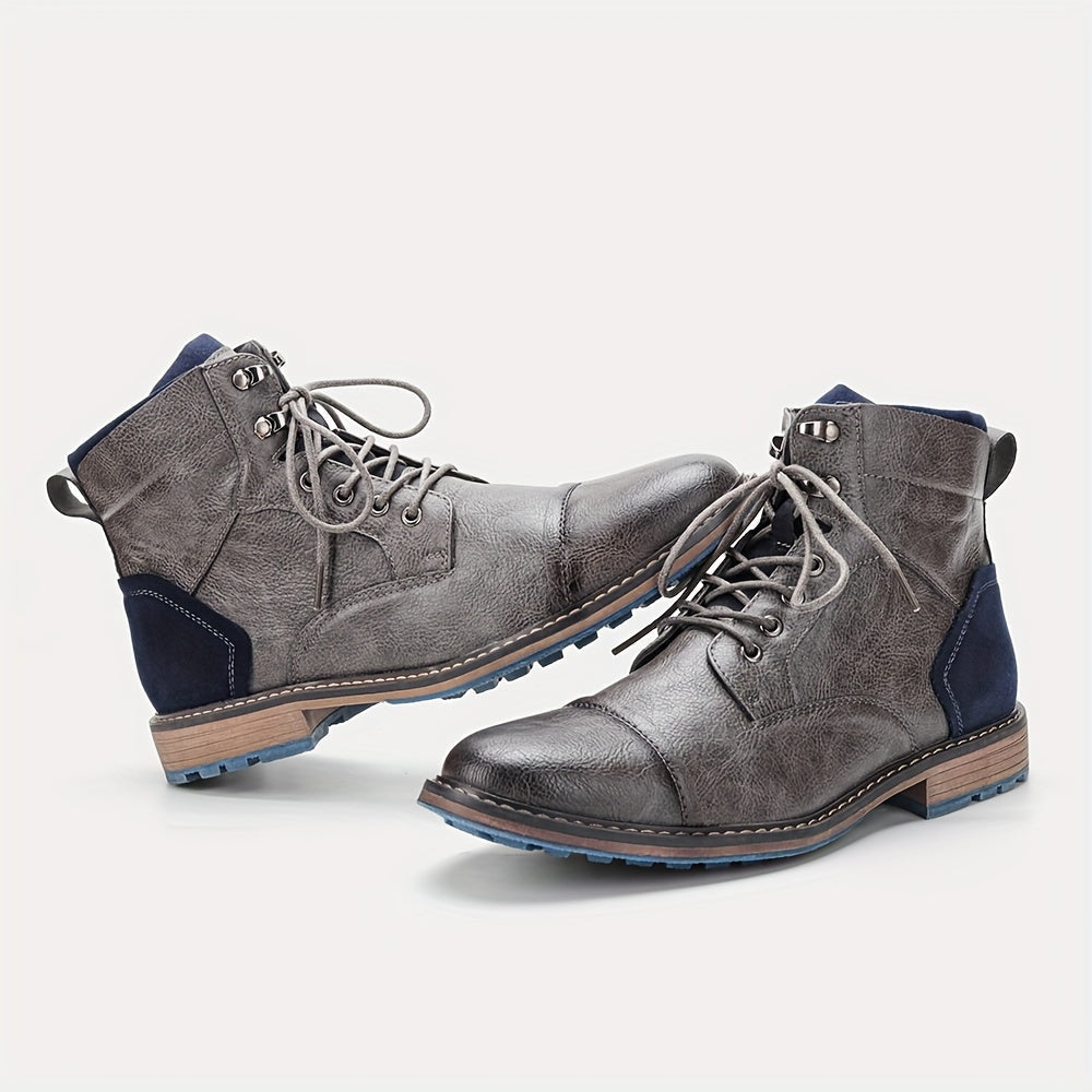 Herrenboots Braun Damen mit Schnürung und modischem Design - 4 - Trendlinie