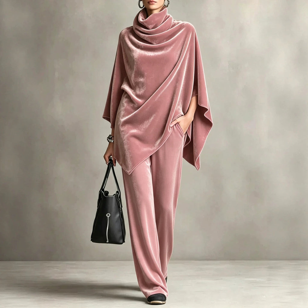 Elegantes Damen Outfit mit Rollkragen und weitem Schnitt - 5 - Trendlinie