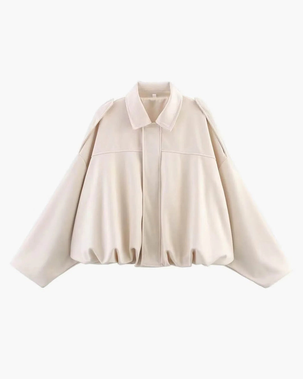 Damen Jacke im lässigen Oversized-Schnitt mit strukturiertem Kragen - 8 - Trendlinie