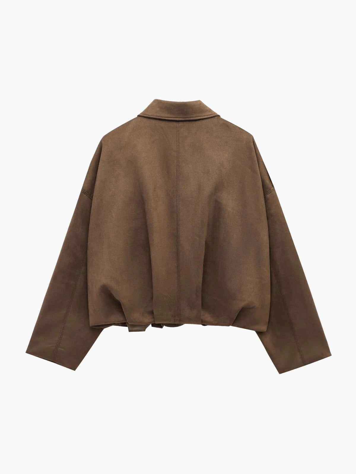 Damen Jacke im lässigen Oversized-Schnitt mit strukturiertem Kragen - 12 - Trendlinie