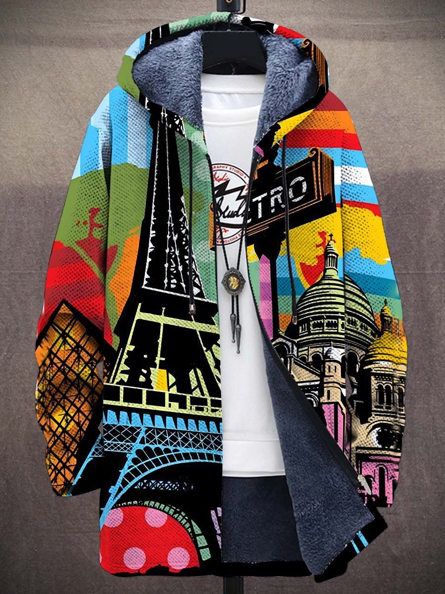 Kapuzenjacke Damen mit Einzigartigem Print und Bequemer Passform - 1 - Trendlinie