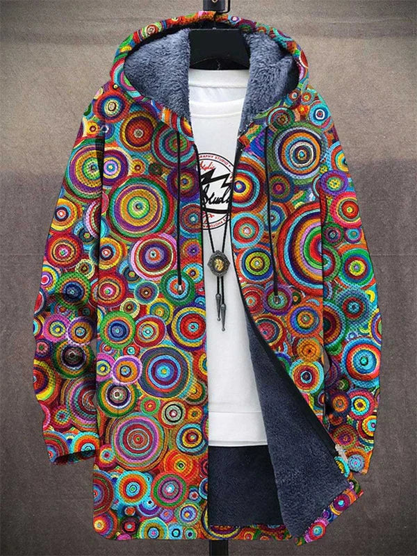 Hoodie Damen mit Kreativem Muster und Langer Passform - 1 - Trendlinie