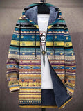 Bunte Jacke Damen mit Kapuze und einzigartigem Design - 1 - Trendlinie