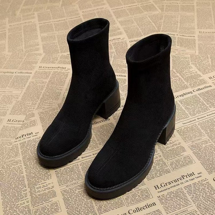 Stylische Low-Top Stiefeletten für Damen mit modernem Ausschnitt - 6 - Trendlinie