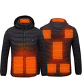 Leichte Herren Heizjacke mit Abnehmbarer Kapuze für Outdoor-Aktivitäten - 4 - Trendlinie