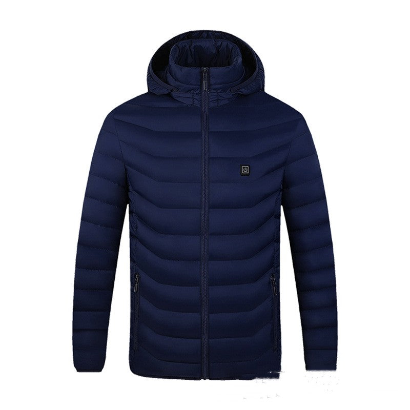 Wärmejacke für Herren mit Kapuze im lässigen Schnitt - 4 - Trendlinie