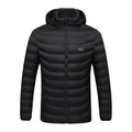 Leichte Herrenjacke mit Abnehmbarem Kragen und Wärmeisolierung - 3 - Trendlinie