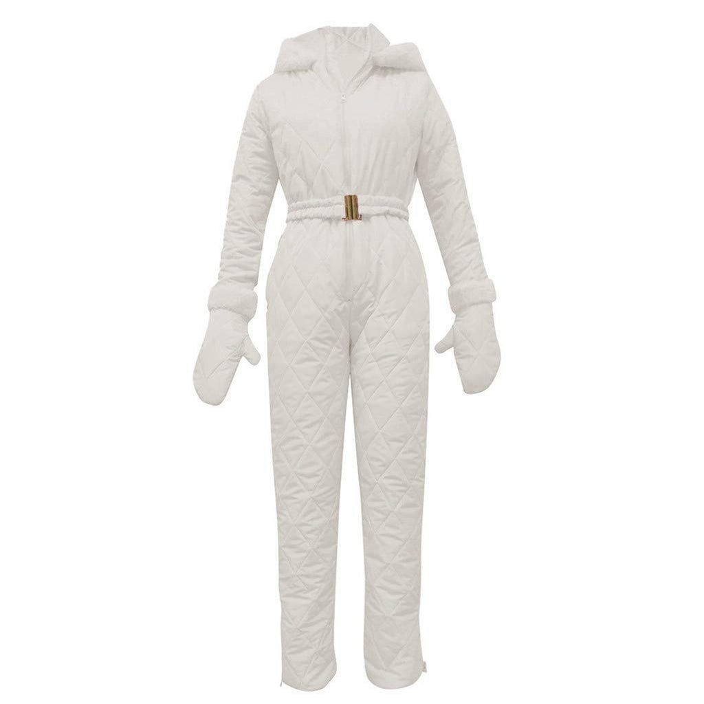 Damen Jumpsuit mit Kunstfellkragen für stilvolle Auftritte - 9 - Trendlinie