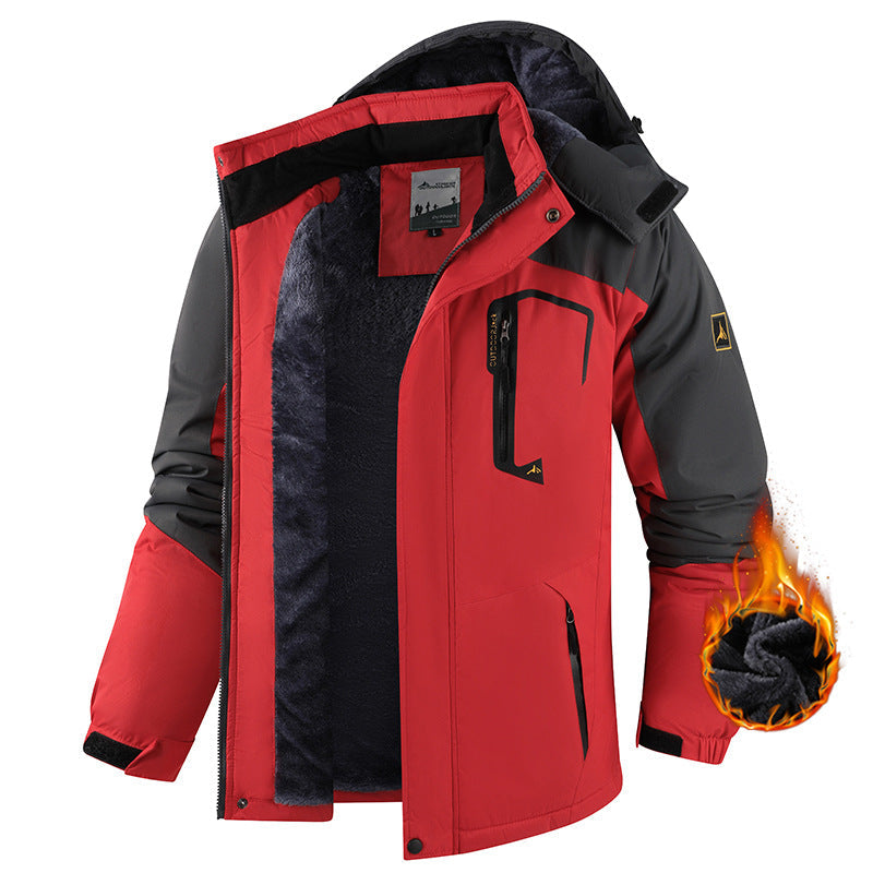 Herrenjacke mit abnehmbarer Kapuze im Regular Fit - 6 - Trendlinie
