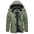 Herren Fitted Winterjacke mit abnehmbarer Kapuze für kalte Tage - 3 - Trendlinie