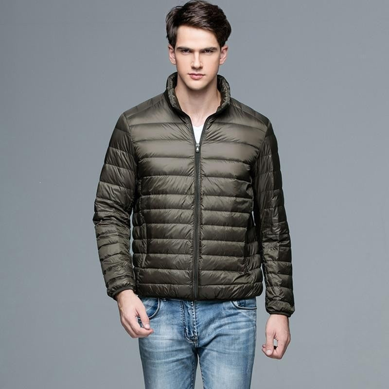 Leichte Herrenjacke mit praktischer Reißverschlusstasche - 2 - Trendlinie