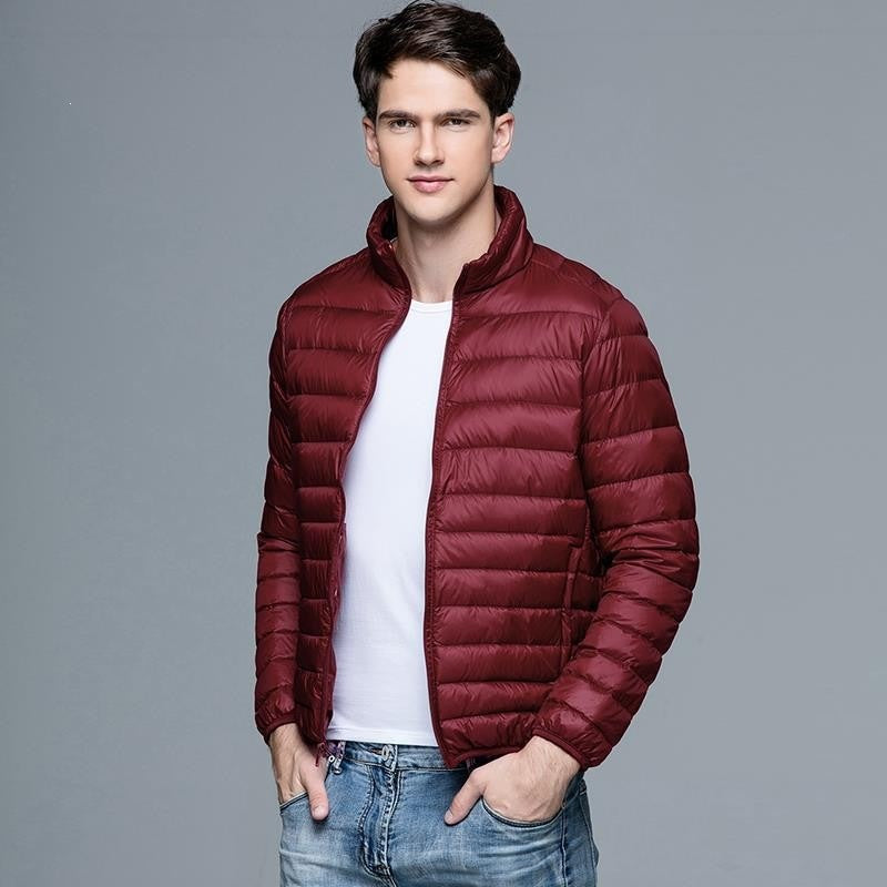 Leichte Herrenjacke mit praktischer Reißverschlusstasche - 3 - Trendlinie