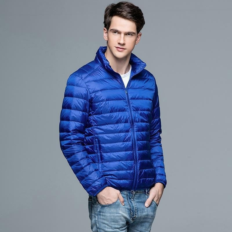 Leichte Herrenjacke mit praktischer Reißverschlusstasche - 5 - Trendlinie