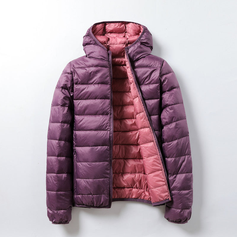 Modische Damen Steppjacke mit Kapuze für die kalte Jahreszeit - 3 - Trendlinie