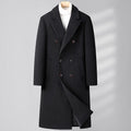 Herren Mantel im Slim-Fit Doppelreiher-Stil mit praktischen Taschen - 1 - Trendlinie
