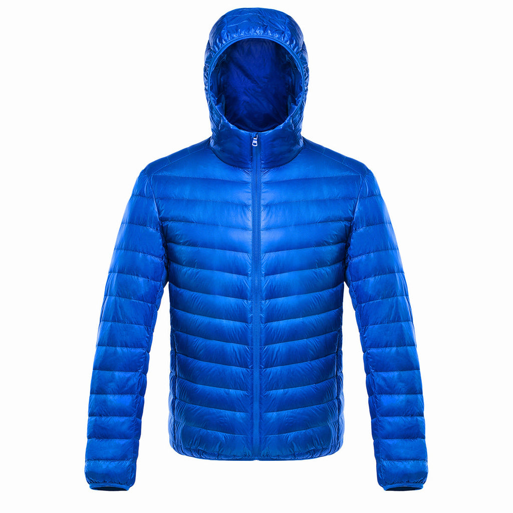 Leichte Herren Kapuzenjacke mit Lässig Entspanntem Schnitt für den Alltag - 2 - Trendlinie
