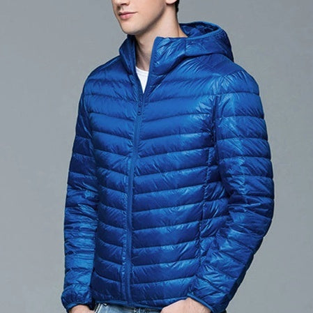 Leichte Herren Kapuzenjacke mit Lässig Entspanntem Schnitt für den Alltag - 4 - Trendlinie