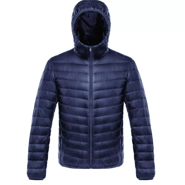 Leichte Herren Kapuzenjacke mit Lässig Entspanntem Schnitt für den Alltag - 5 - Trendlinie