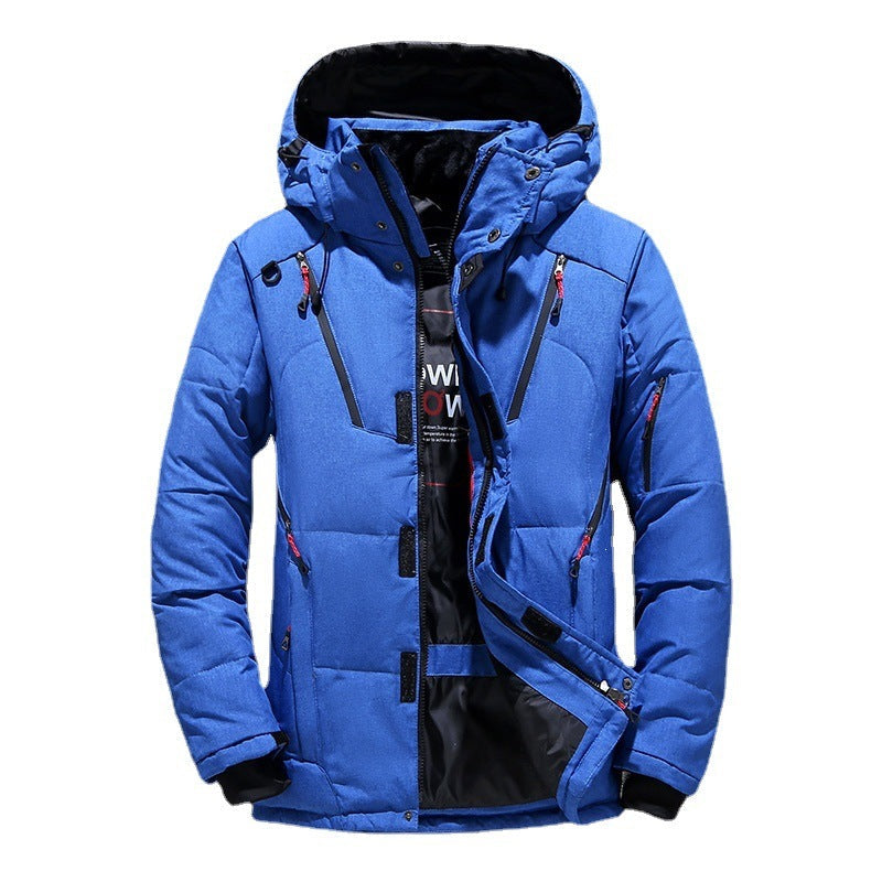 Herren Slim Fit Winterjacke mit praktischer Kapuze - 3 - Trendlinie