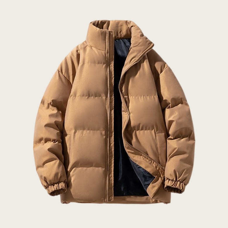Herren Steppjacke mit modernem Stehkragen - 1 - Trendlinie