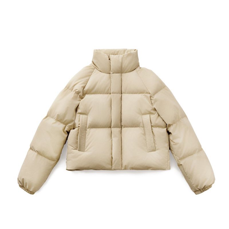 Damen Cropped Steppjacke mit schickem Stehkragen - 1 - Trendlinie