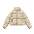 Damen Cropped Steppjacke mit schickem Stehkragen - 3 - Trendlinie