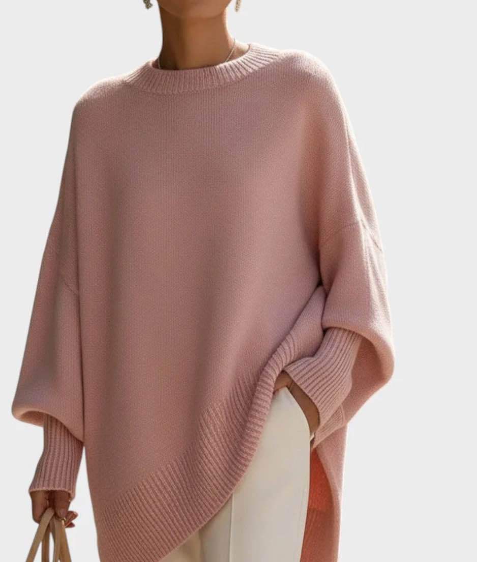 Damenpullover mit Stilvollem, Lockerem Schnitt und Einzigartigem Design - 2 - Trendlinie