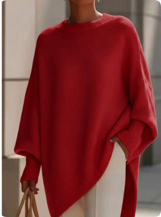 Damenpullover mit Stilvollem, Lockerem Schnitt und Einzigartigem Design - 4 - Trendlinie