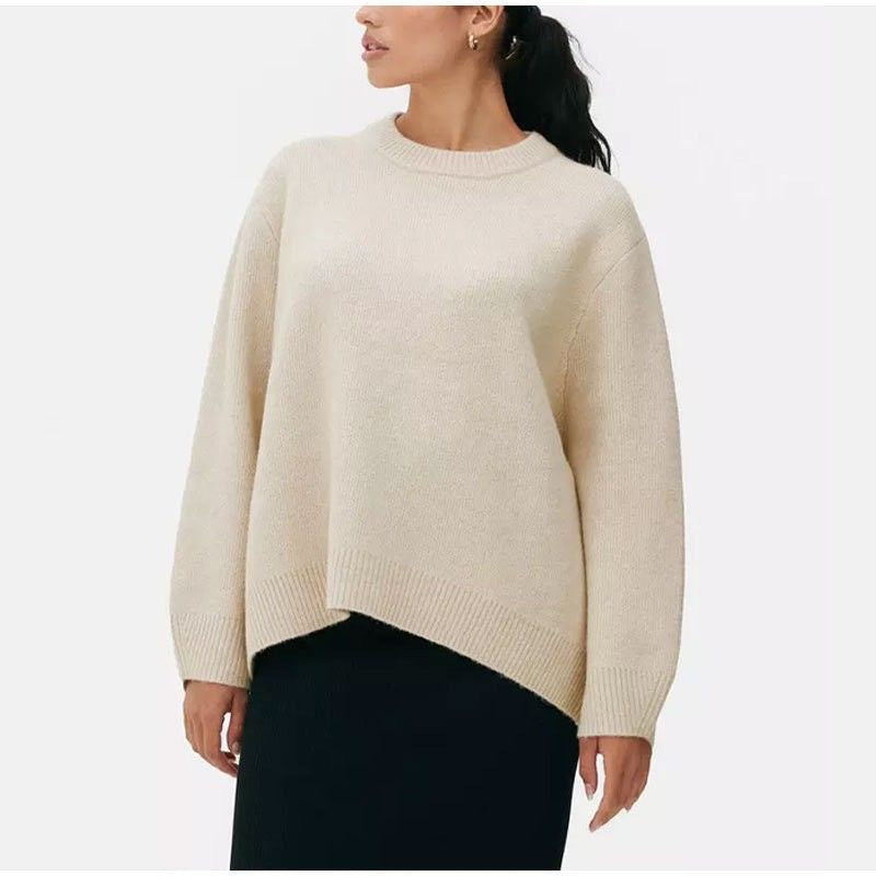 Damen Pullover mit langen Ärmeln im lässigen Regular Fit - 2 - Trendlinie