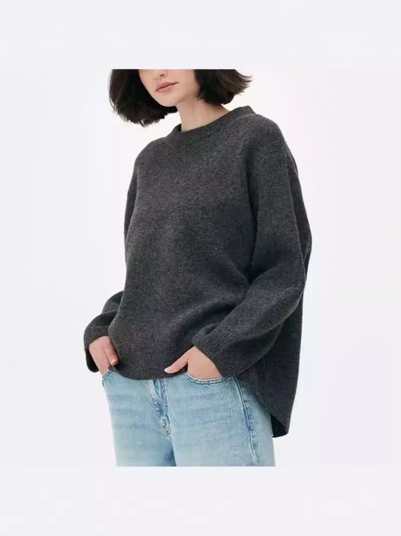 Damen Pullover mit langen Ärmeln im lässigen Regular Fit - 3 - Trendlinie