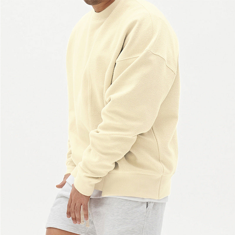 Bequemer Herrenpullover mit Rundhalsausschnitt für entspannte Tage - 5 - Trendlinie