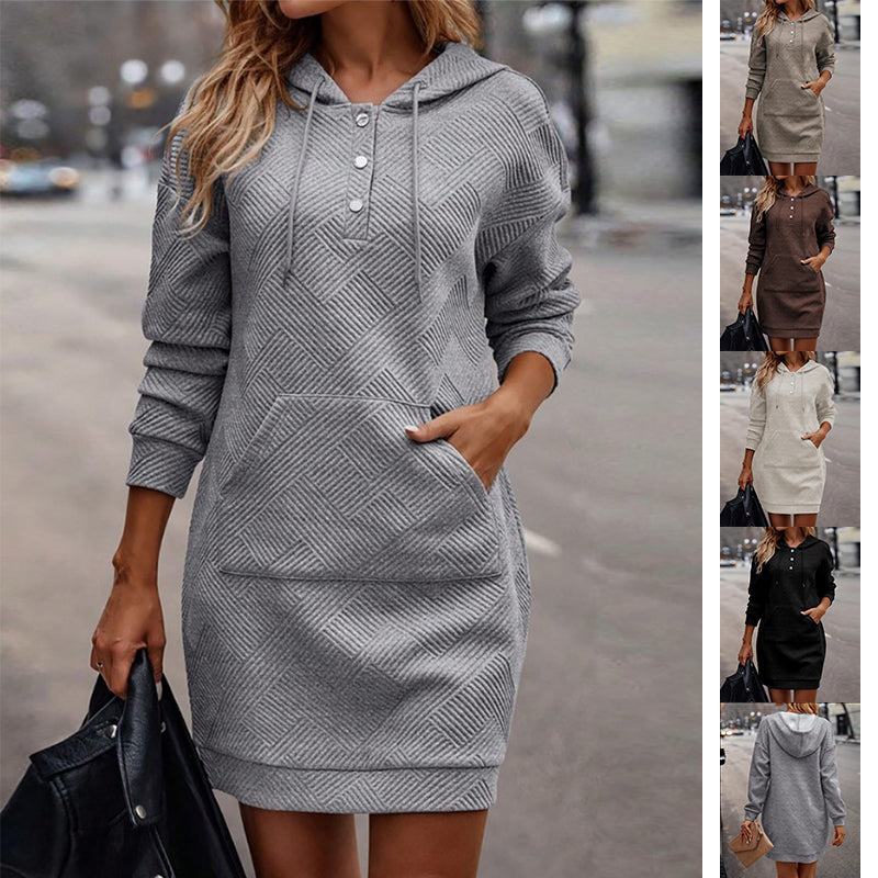 Damen Hoodie mit praktischer Fronttasche - 6 - Trendlinie