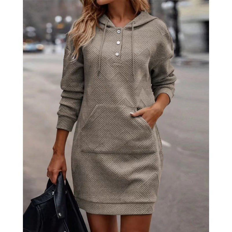 Damen Hoodie mit praktischer Fronttasche - 7 - Trendlinie