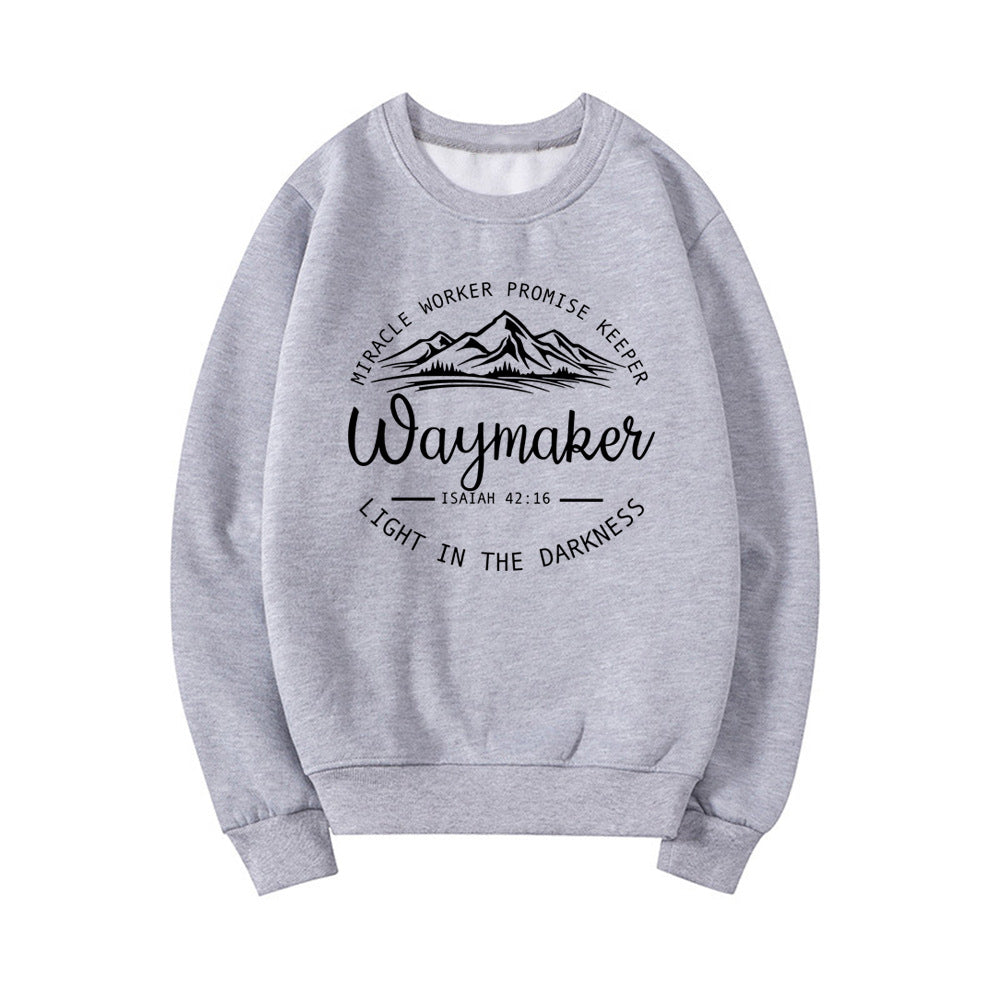 Damen Sweatshirt mit inspirierendem Grafikdesign im Relaxed Fit - 6 - Trendlinie
