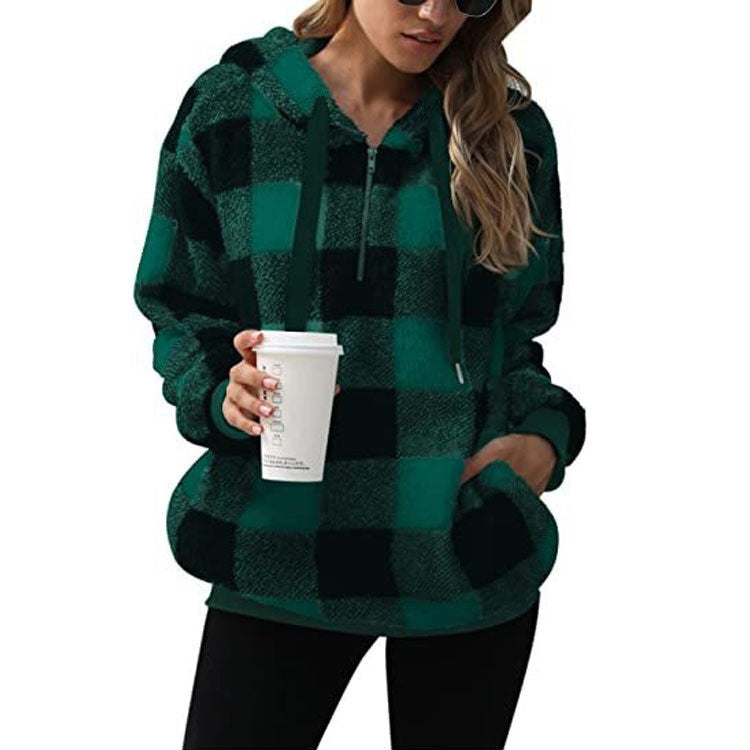Damen Hoodie im lässigen Schnitt mit nützlichen Taschen - 2 - Trendlinie