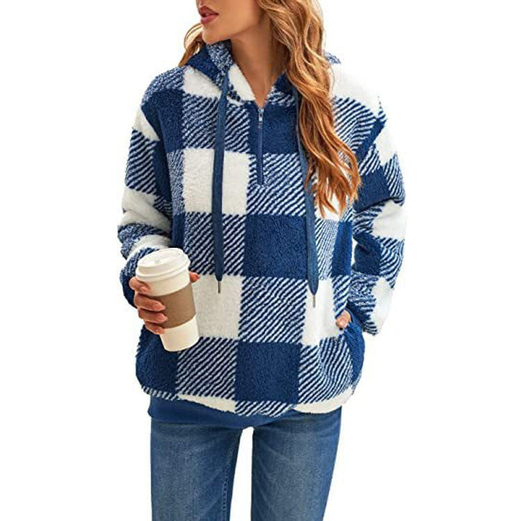 Damen Hoodie im lässigen Schnitt mit nützlichen Taschen - 5 - Trendlinie