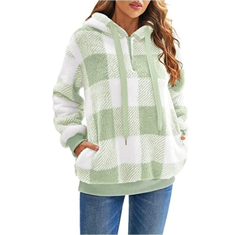 Damen Hoodie im lässigen Schnitt mit nützlichen Taschen - 7 - Trendlinie