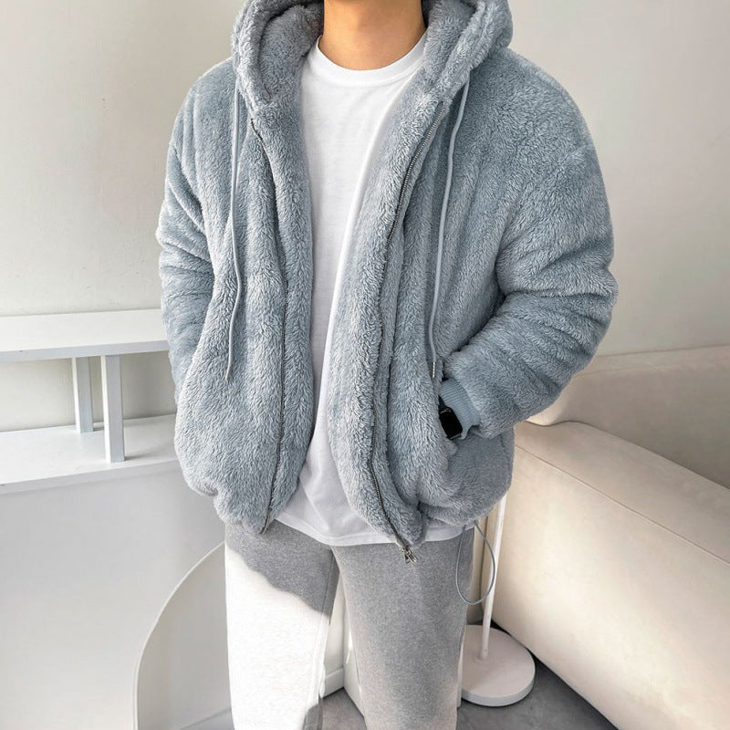 Herrenjacke mit Kapuze im Lässigen Schnitt - 2 - Trendlinie